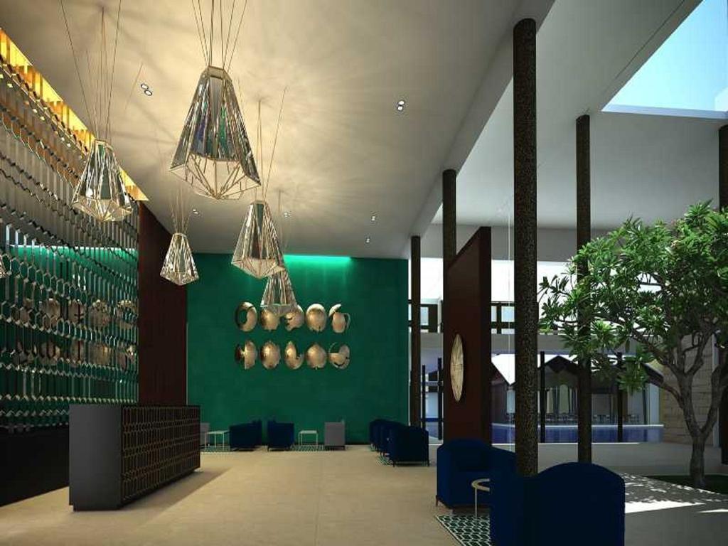 โรงแรมมาราซา สโรวร พรีเมียร์ ติรุปาติ ตีรูปาติ ภายนอก รูปภาพ The interior of the hotel