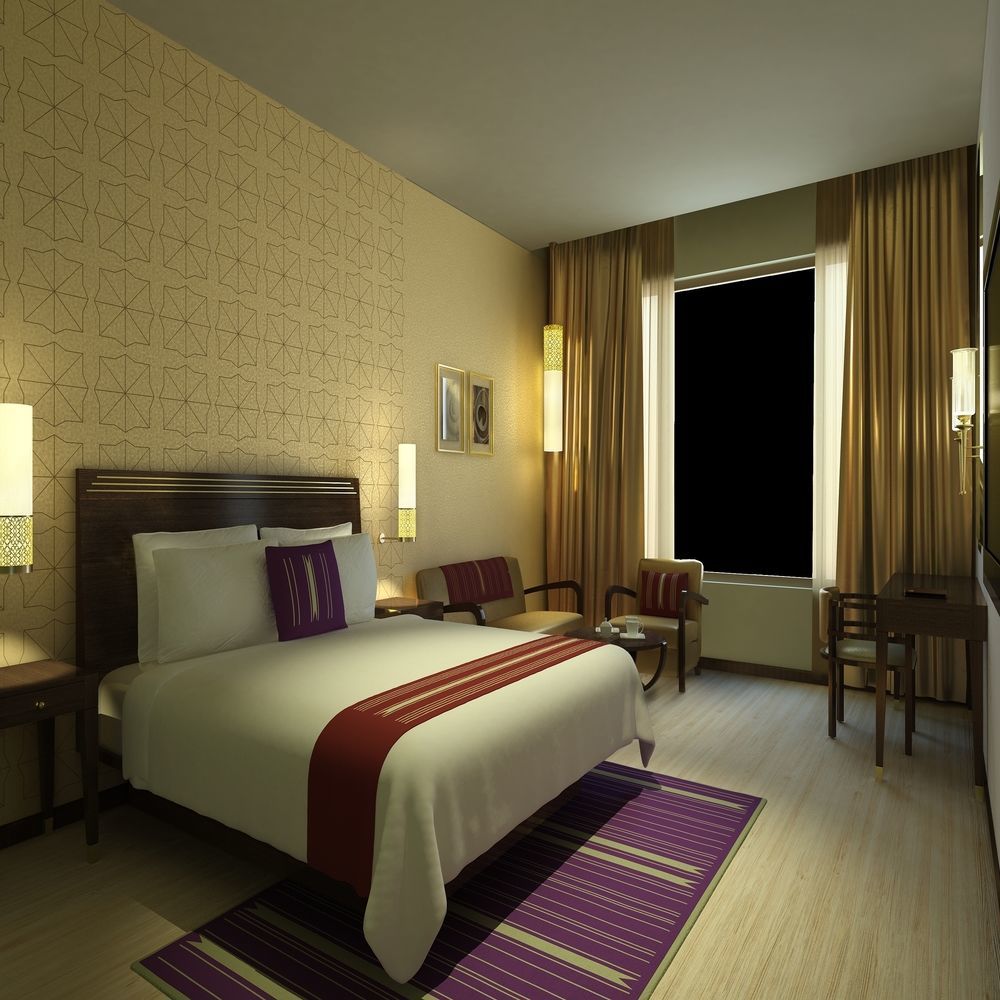 โรงแรมมาราซา สโรวร พรีเมียร์ ติรุปาติ ตีรูปาติ ภายนอก รูปภาพ A room at the hotel