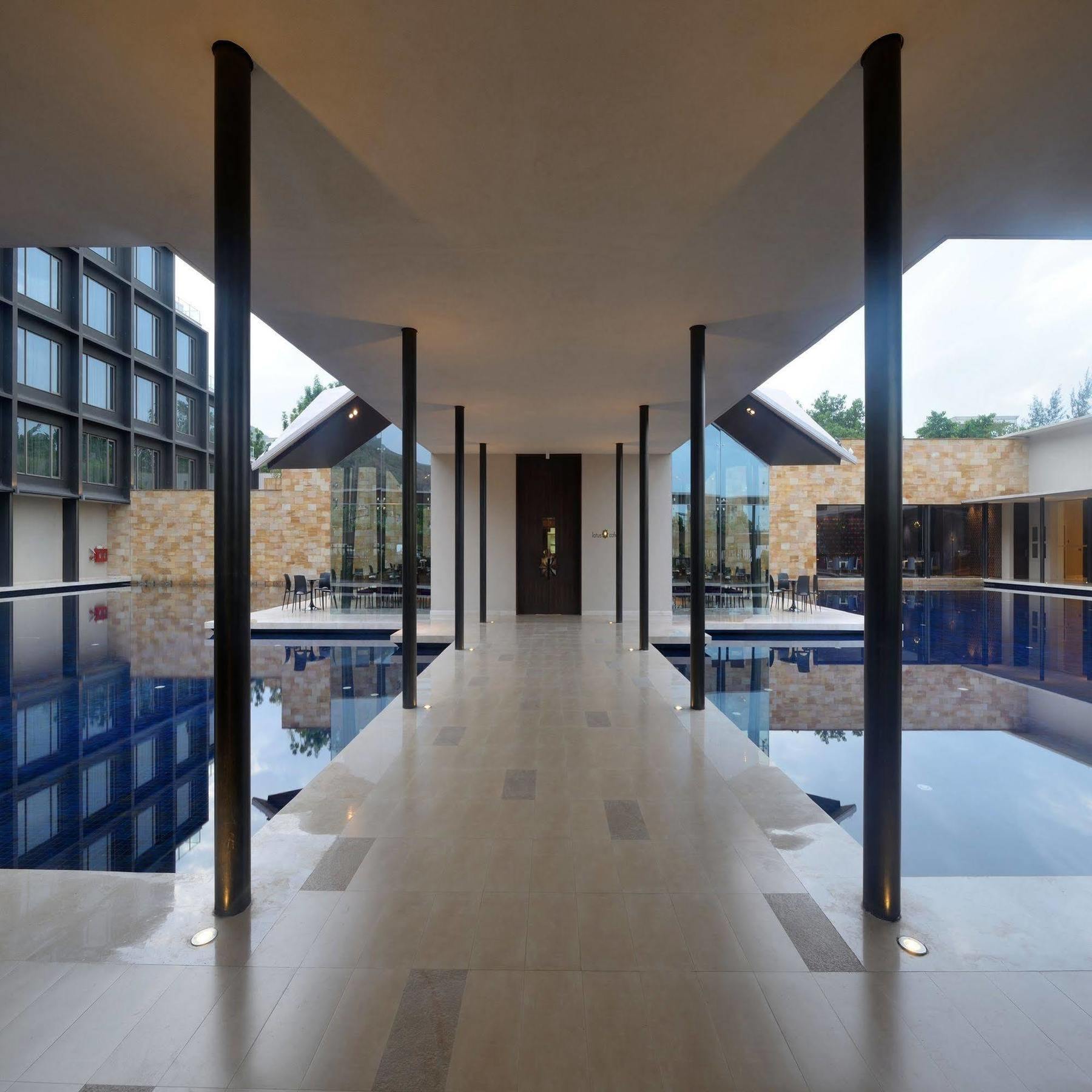 โรงแรมมาราซา สโรวร พรีเมียร์ ติรุปาติ ตีรูปาติ ภายนอก รูปภาพ Interior of the new building